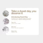 12 Flaschen Duvet Day